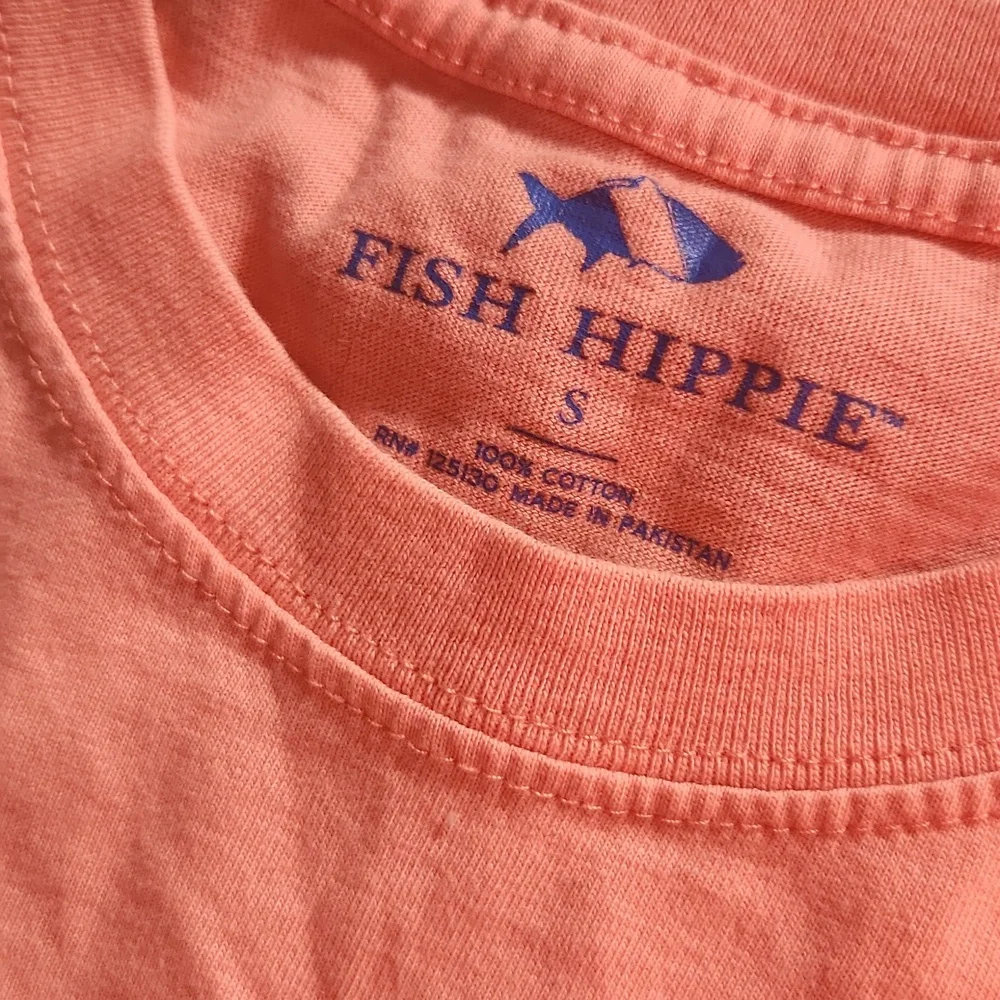 Men's FISH HIPPIE T-Shirt - Picture 2 of 3